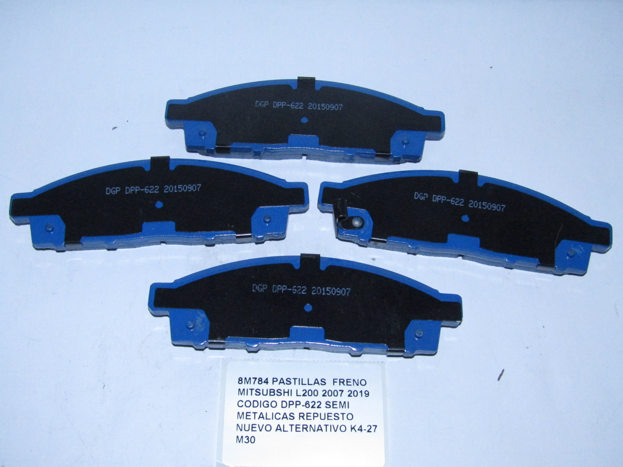 Pastillas Freno Mitsubshi L200 2007 2019 - foto 3