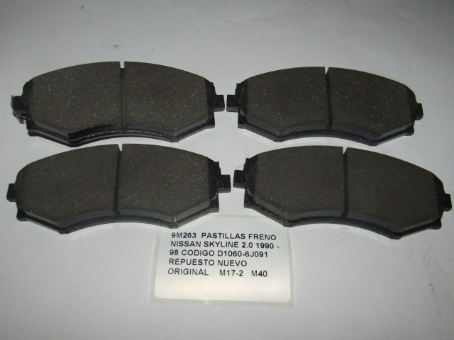 Pastillas Freno Nissan Skyline 2.0 1990 - 98 Cod D1060-6j091