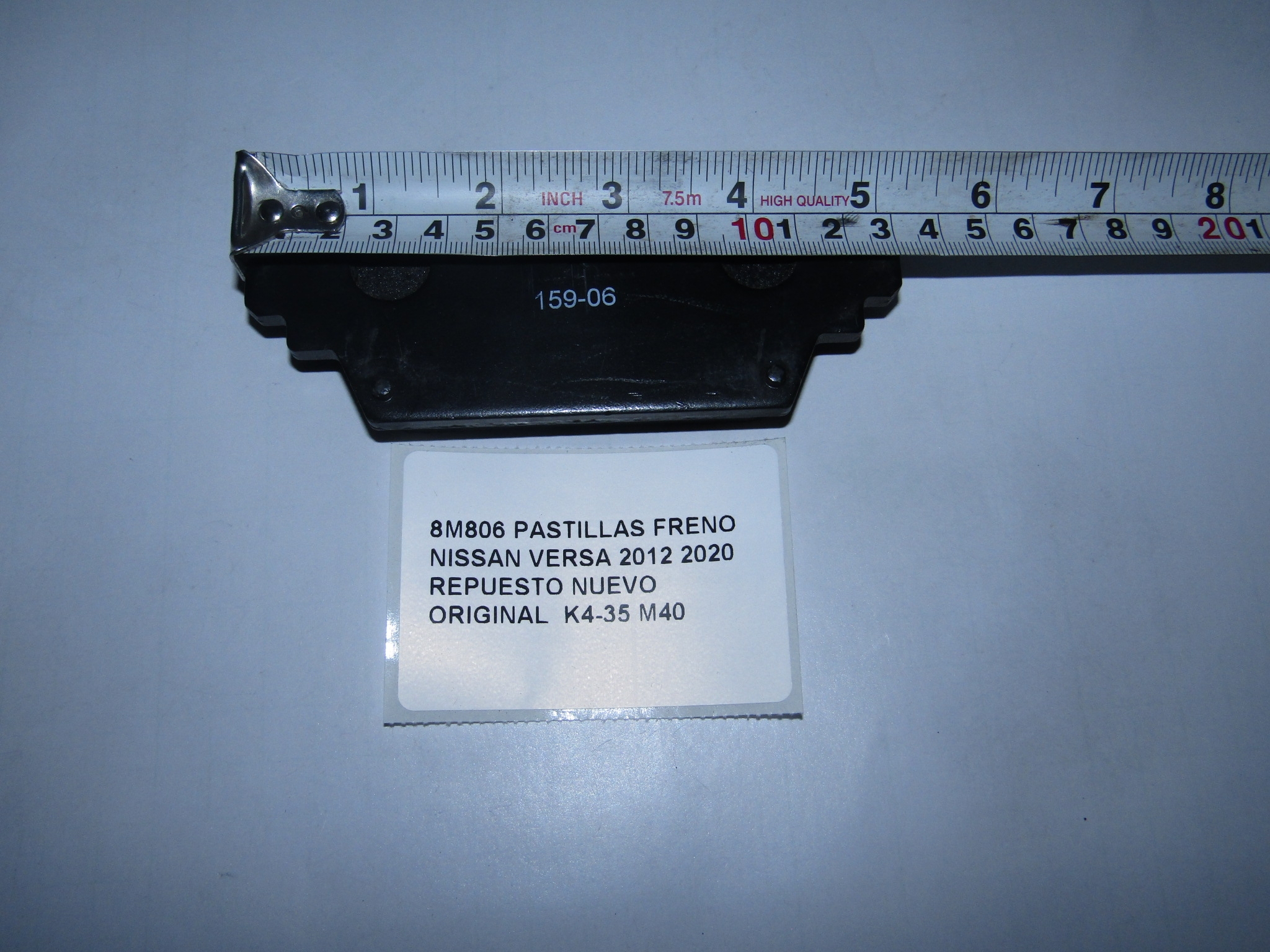 Pastillas Freno Nissan Versa 2012 2020 - foto 3
