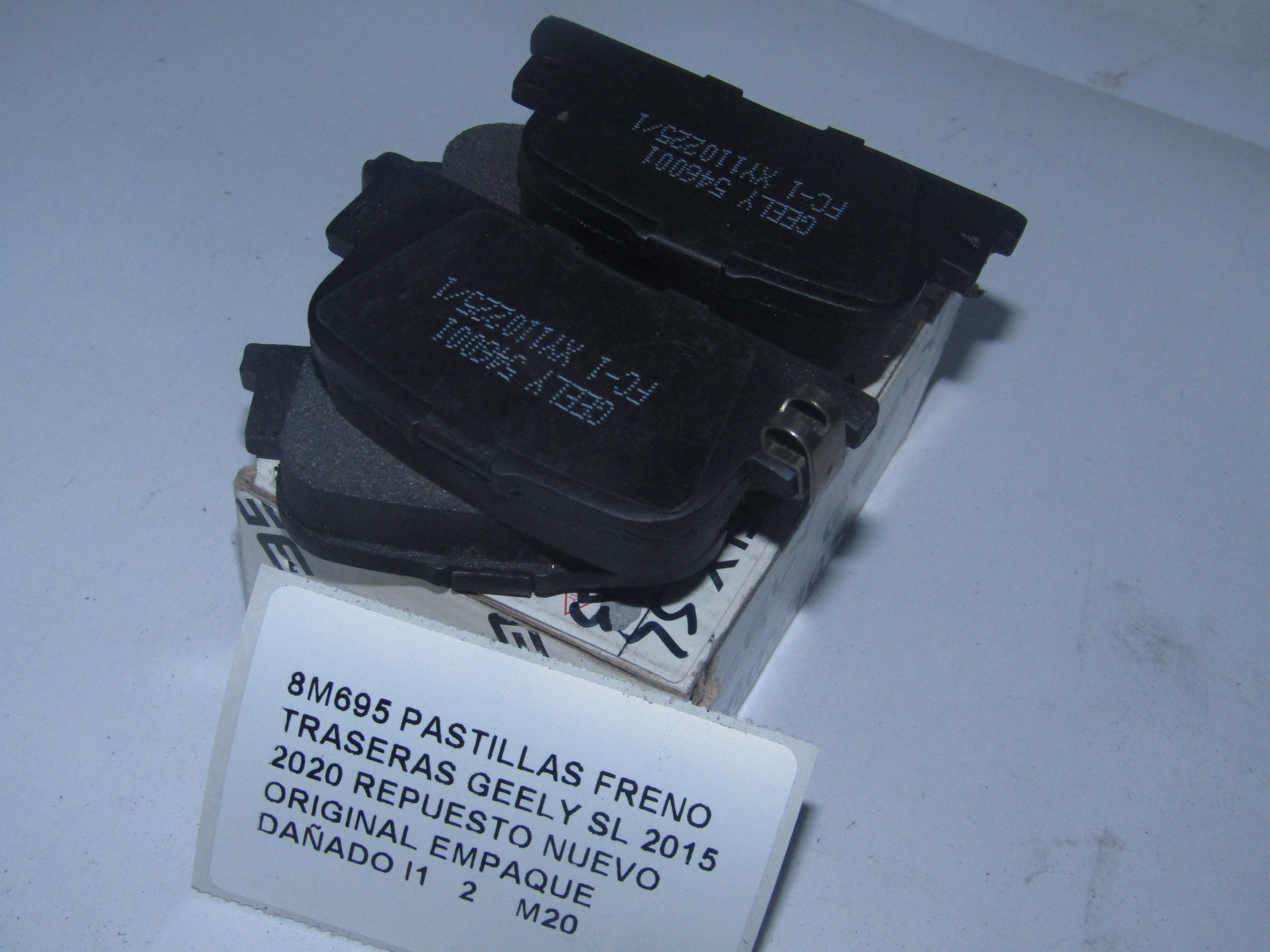 Pastillas Freno Traseras Geely Sl 2015 2020 - foto 3