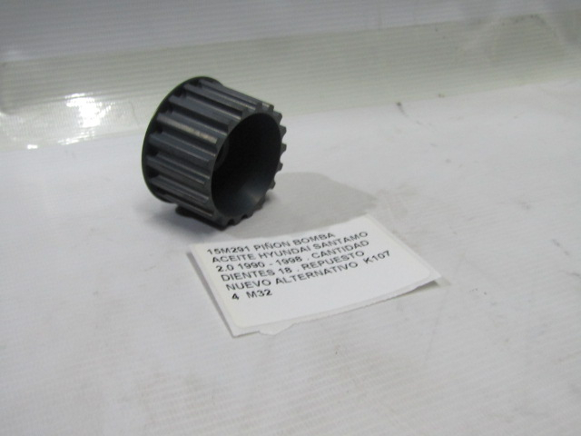 Piñon Bomba Aceite Hyundai Santamo 2.0 1990 - 1998 - foto 3