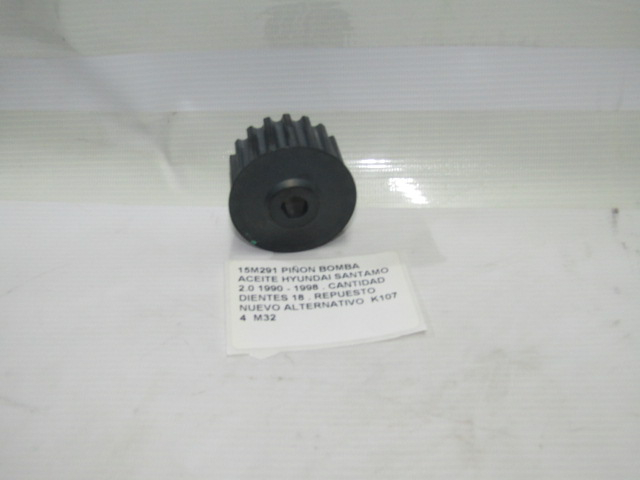 Piñon Bomba Aceite Hyundai Santamo 2.0 1990 - 1998 - foto 5