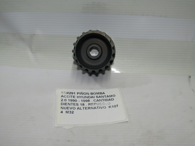 Piñon Bomba Aceite Hyundai Santamo 2.0 1990 - 1998 - foto 6