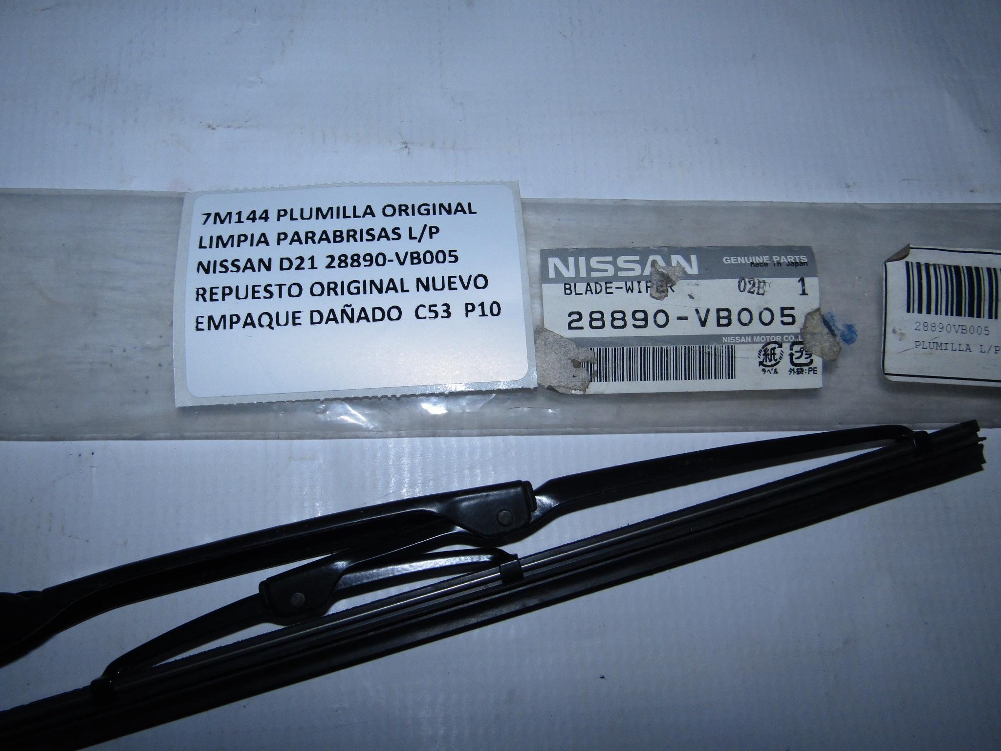 Plumilla Limpia Parabrisas Nissan D21 Frontier Pathfinder