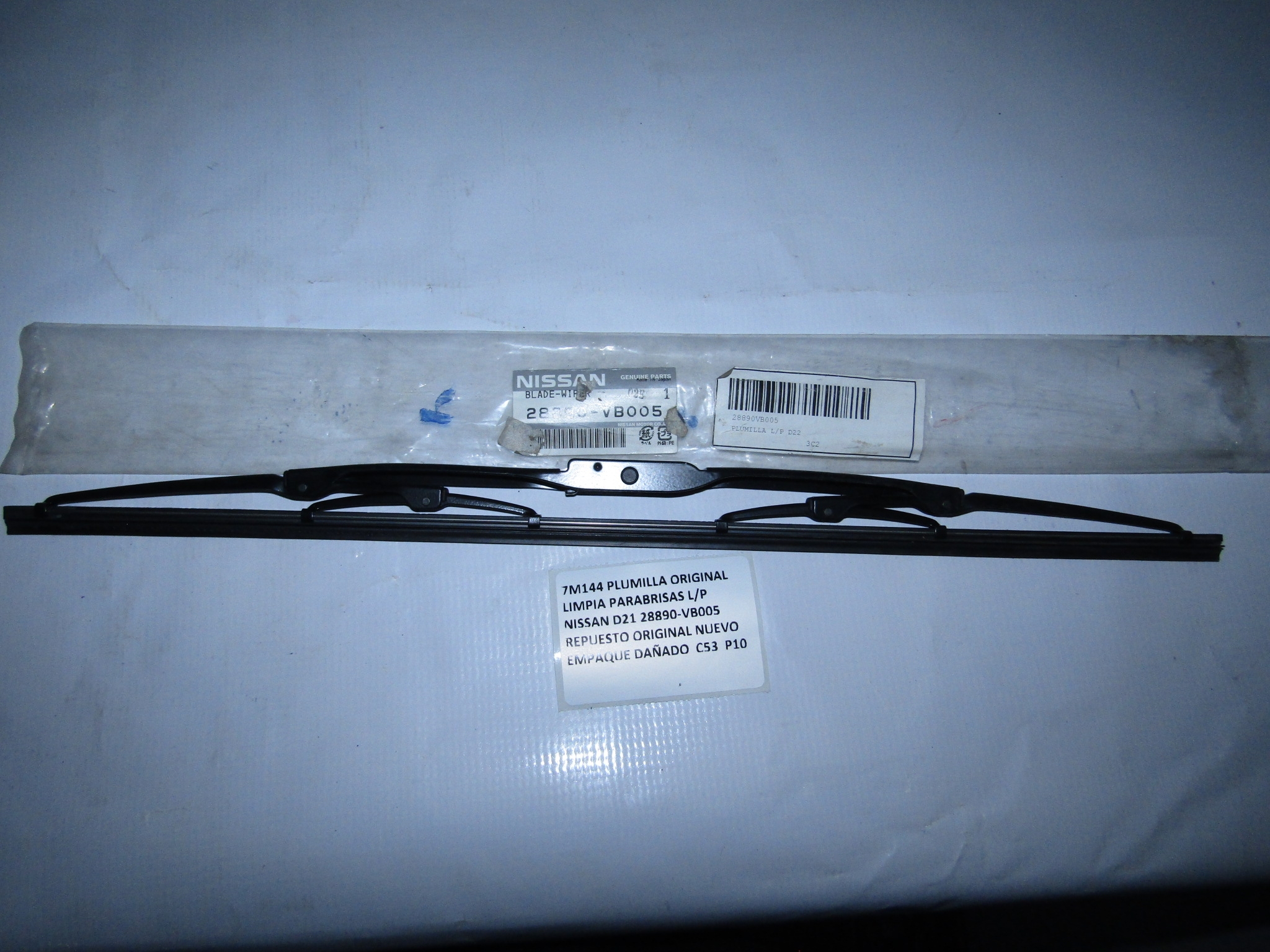 Plumilla Limpia Parabrisas Nissan D21 Frontier Pathfinder - foto 2