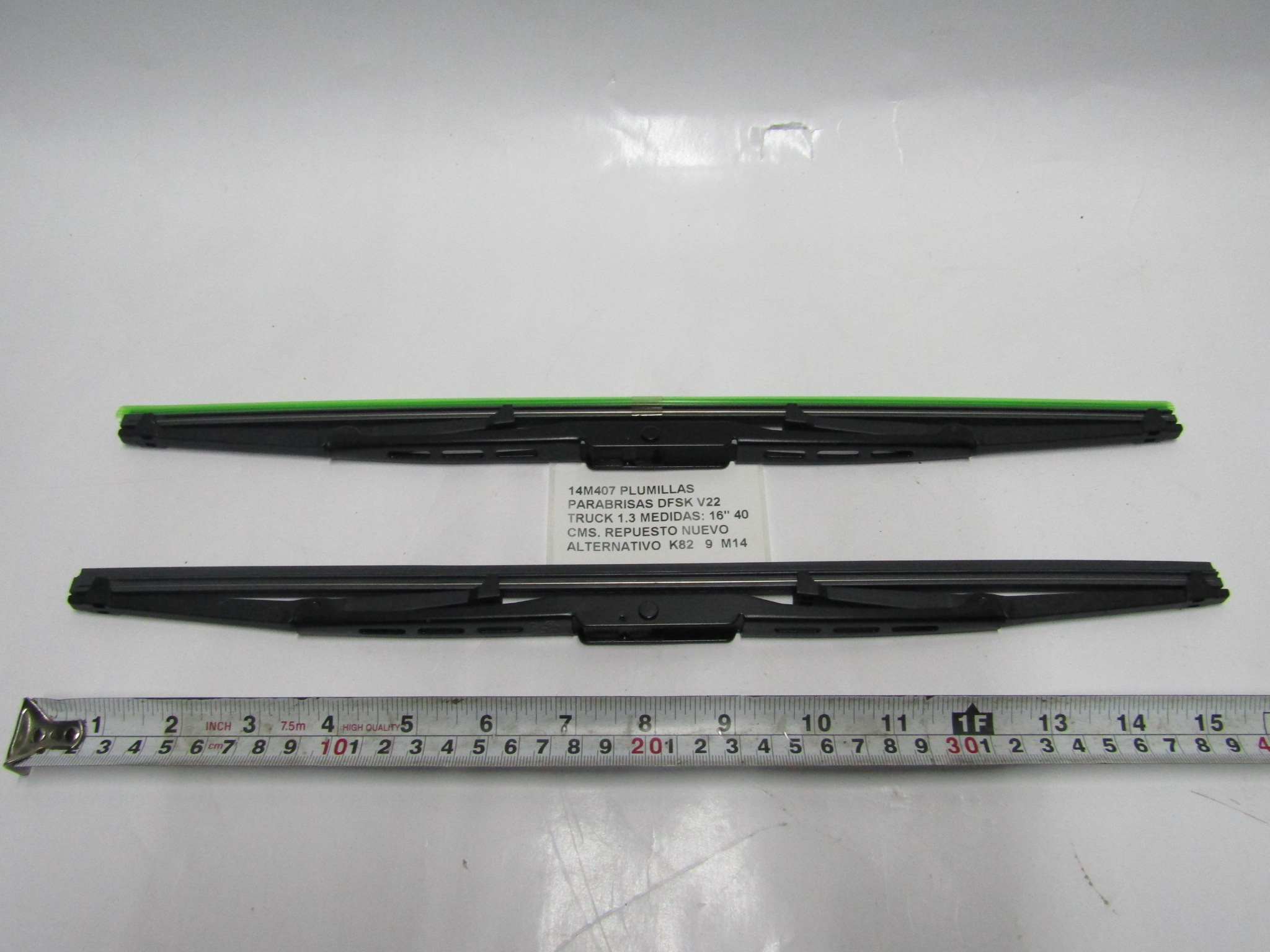 Plumillas Parabrisas Dfsk V22 Truck 1.3 Medidas: 16 40 Cms. - foto 3