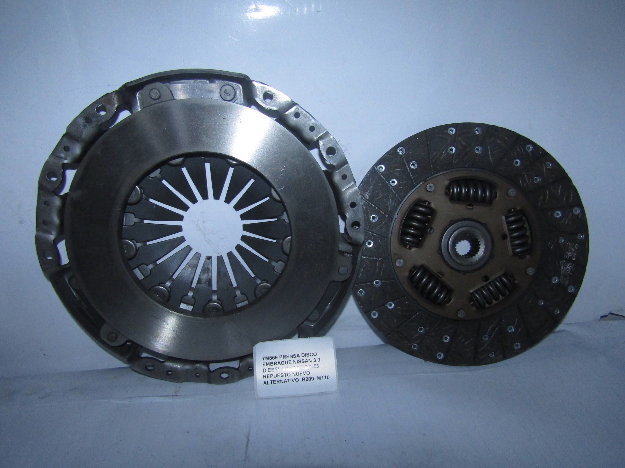 Prensa Disco Embrague Nissan 3.0 Diesel Valeo Nsc-53 - foto 2