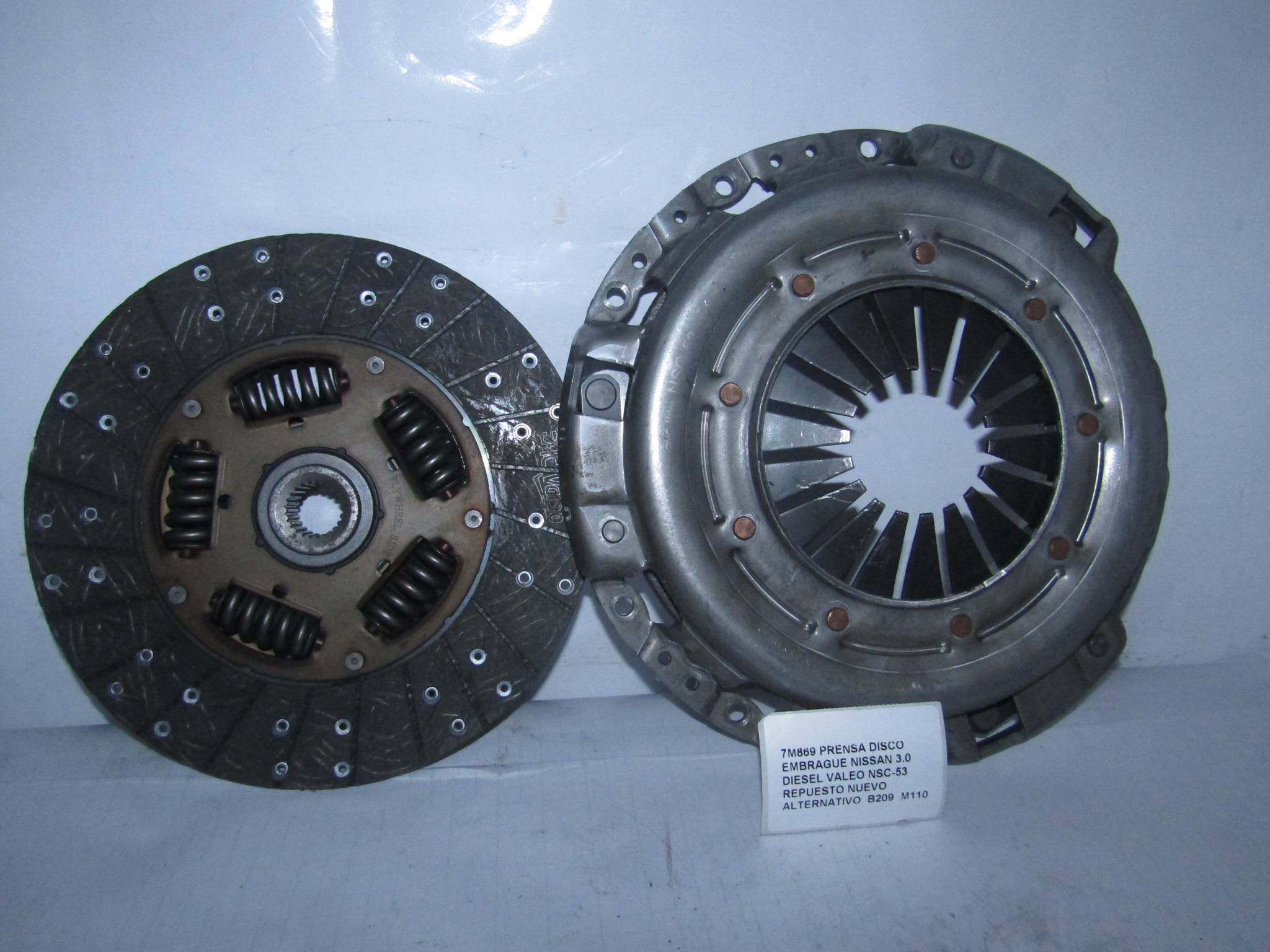 Prensa Disco Embrague Nissan 3.0 Diesel Valeo Nsc-53 - foto 4