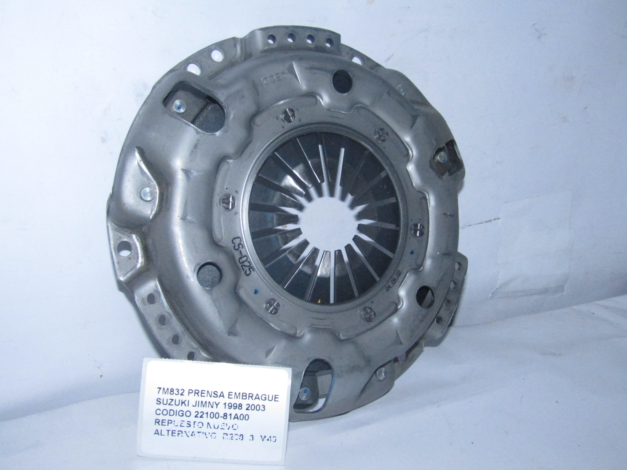 Prensa Embrague Suzuki Jimny 1998 2003 Codigo 22100-81a00 - foto 3