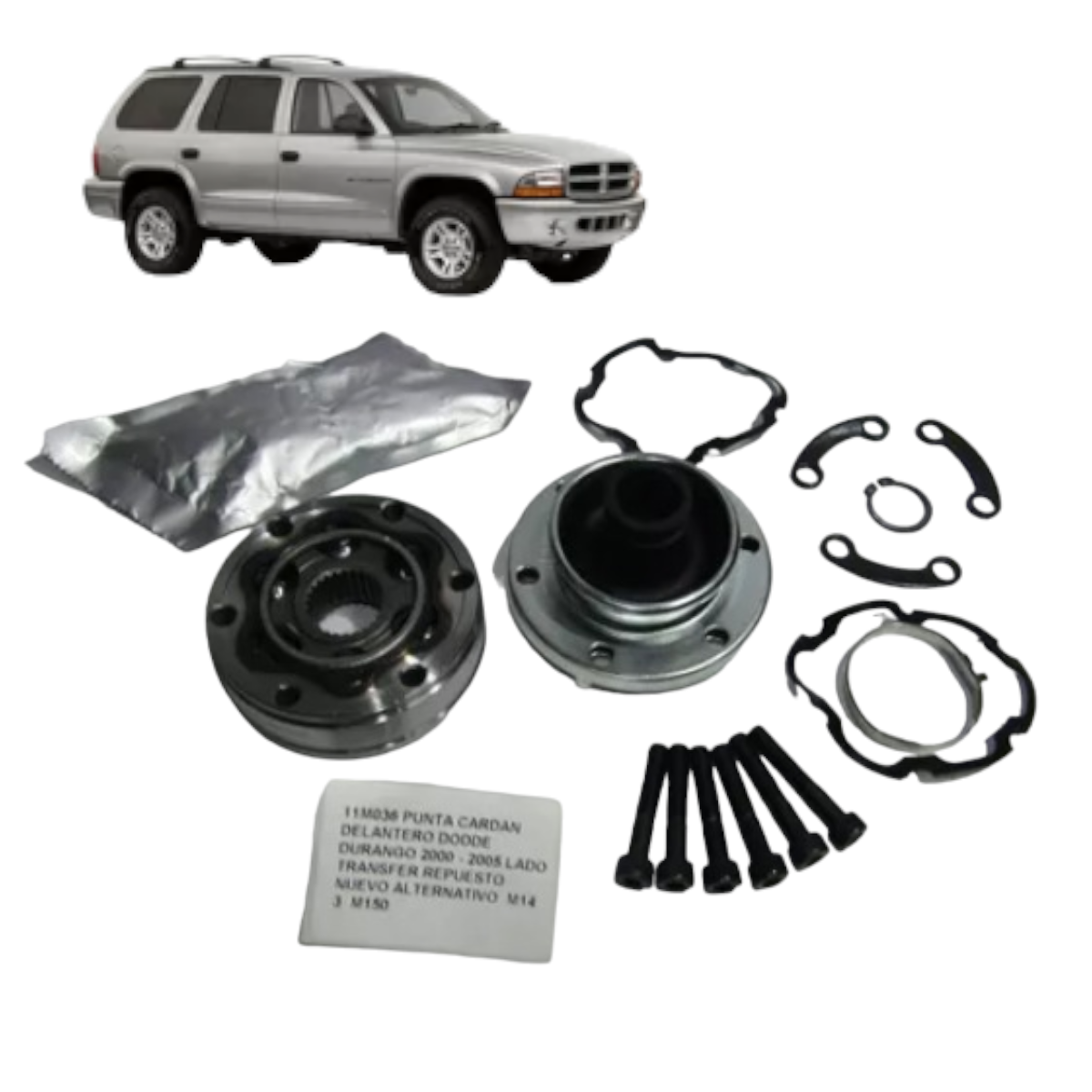 Punta Cardan Delantero Dodde Durango 2000-2005 Lado Transfer