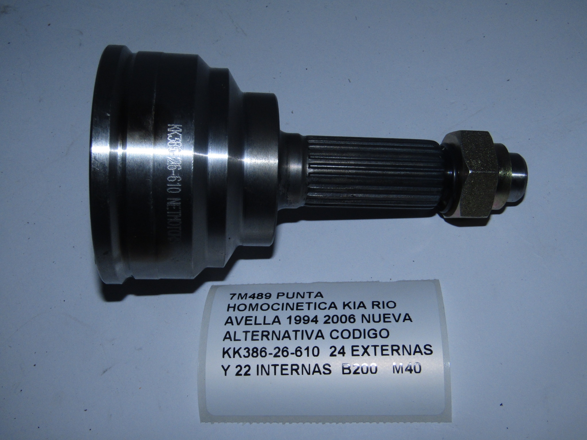 Punta Homocinetica Kia Rio Avella 1994 2006