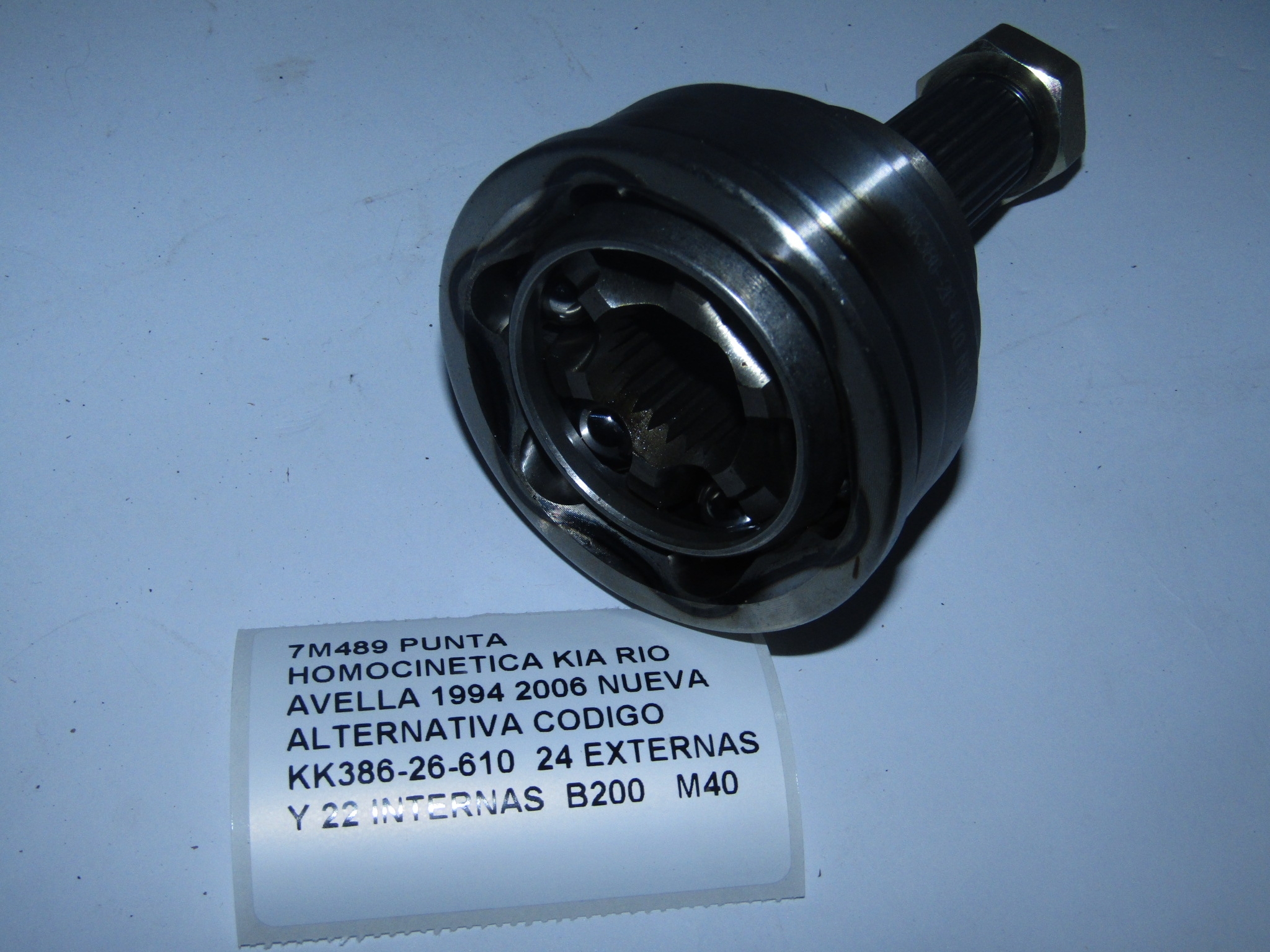Punta Homocinetica Kia Rio Avella 1994 2006 - foto 2