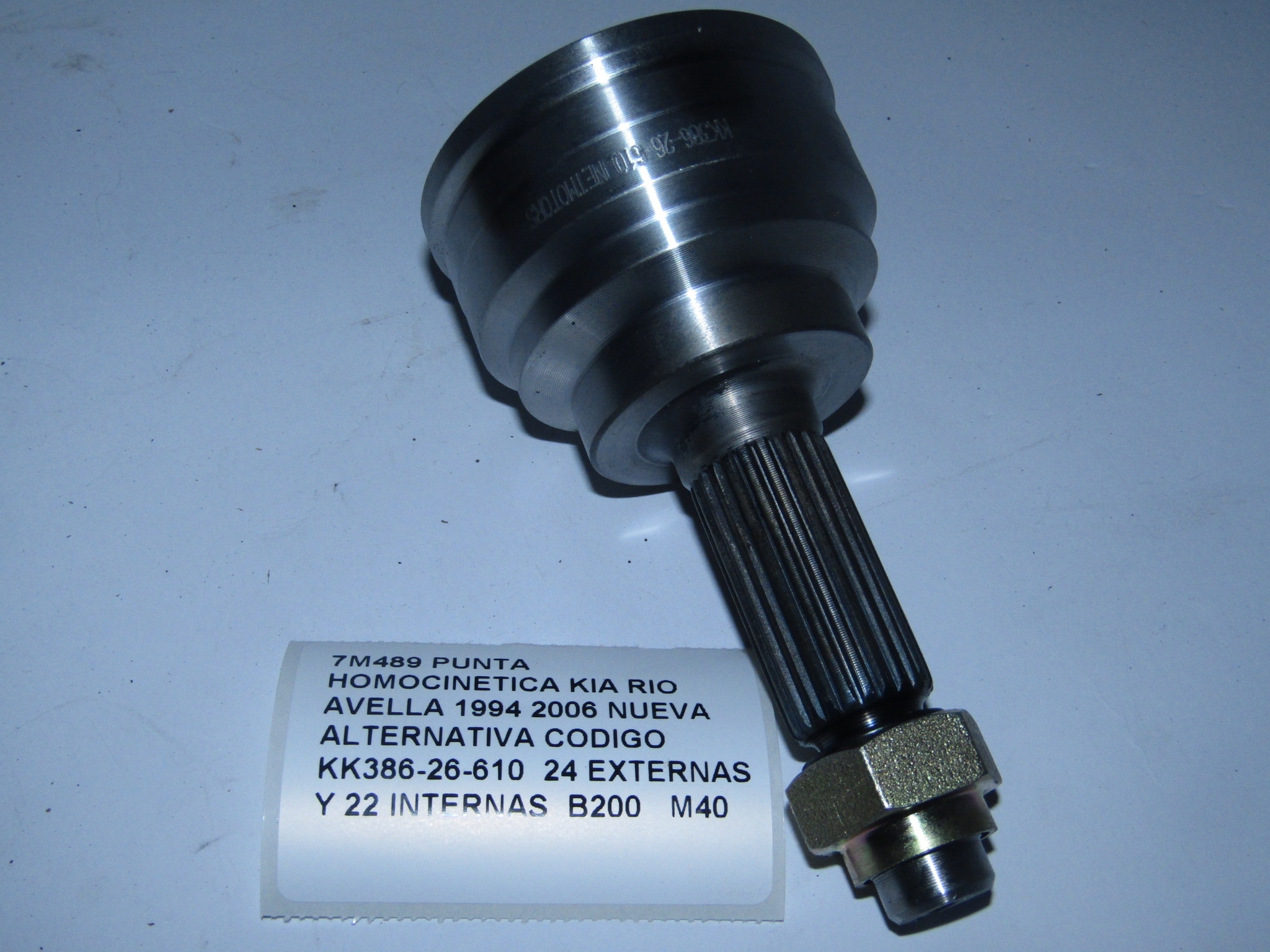 Punta Homocinetica Kia Rio Avella 1994 2006 - foto 3