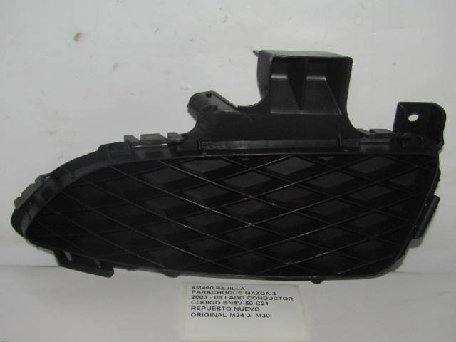 Rejilla Parachoque Mazda 3 2003 - 06 Lado Conductor