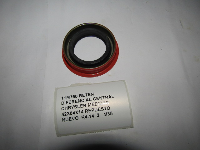 Reten Diferencial Central Chrysler Medidas 42x64x14 - foto 2