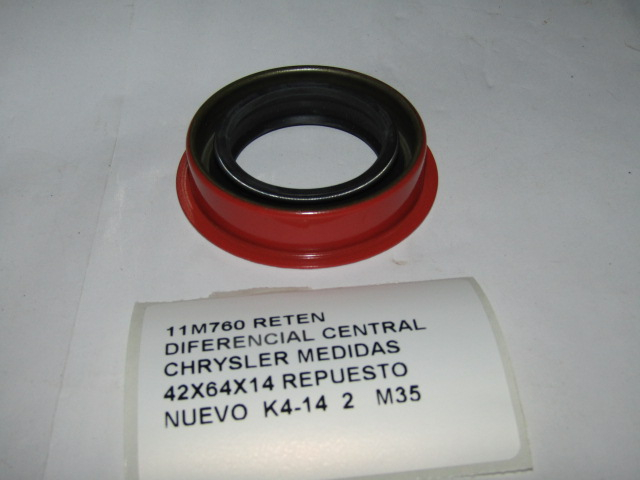 Reten Diferencial Central Chrysler Medidas 42x64x14 - foto 3