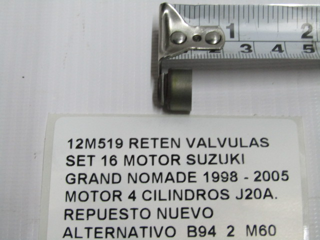 Reten Valvulas Set 16 Suzuki Grand Nomade 1998 - 2005 J20a - foto 4