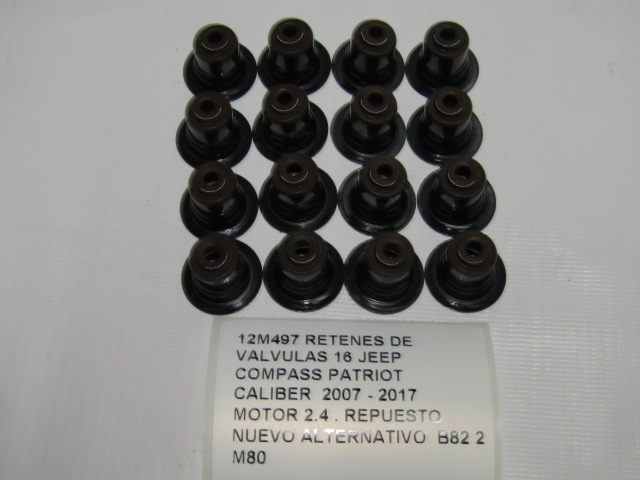 Retenes De Valvulas 16 Jeep Compass Patriot Caliber 2007-17
