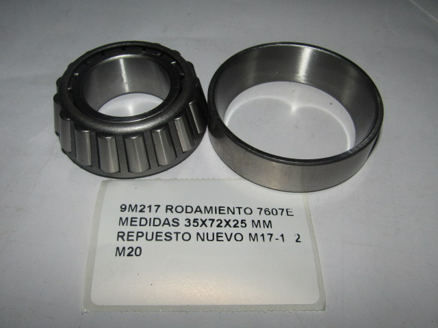 Rodamiento 7607e Medidas 35x72x25 Mm