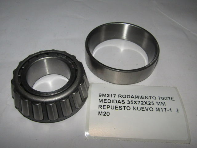 Rodamiento 7607e Medidas 35x72x25 Mm - foto 2