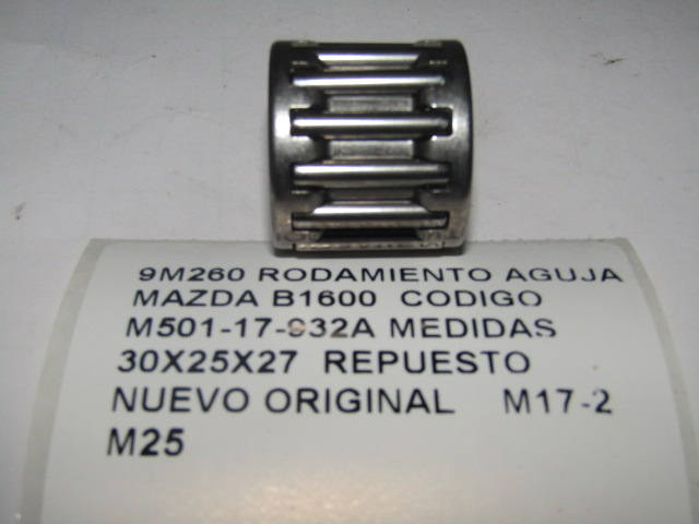 Rodamiento Aguja Mazda B1600 Codigo M501-17-932a - foto 3