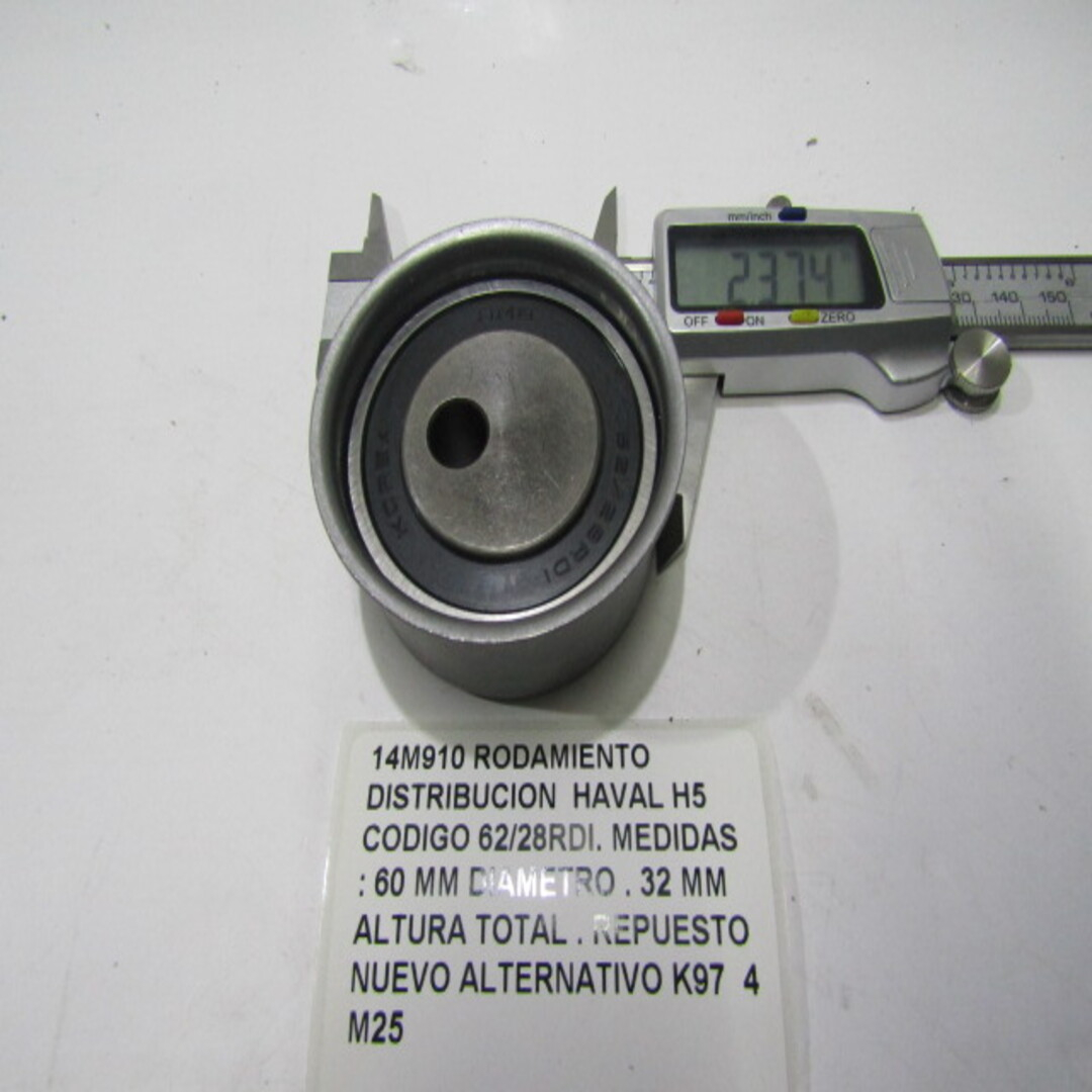 Rodamiento Distribucion Haval H5 Codigo 62/28rdi.¿ - foto 6