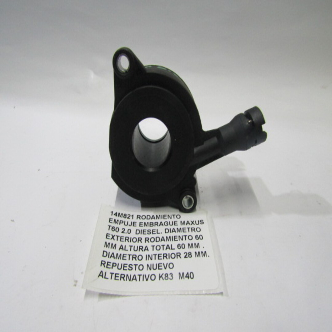 Rodamiento Empuje Embrague Maxus T60 2.0 Diesel - foto 4