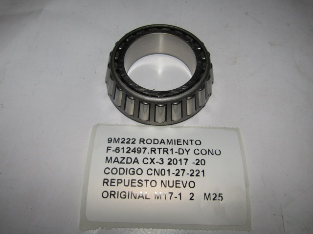 Rodamiento F-612497.rtr1-dy Cono Mazda Cx-3 2017 -20