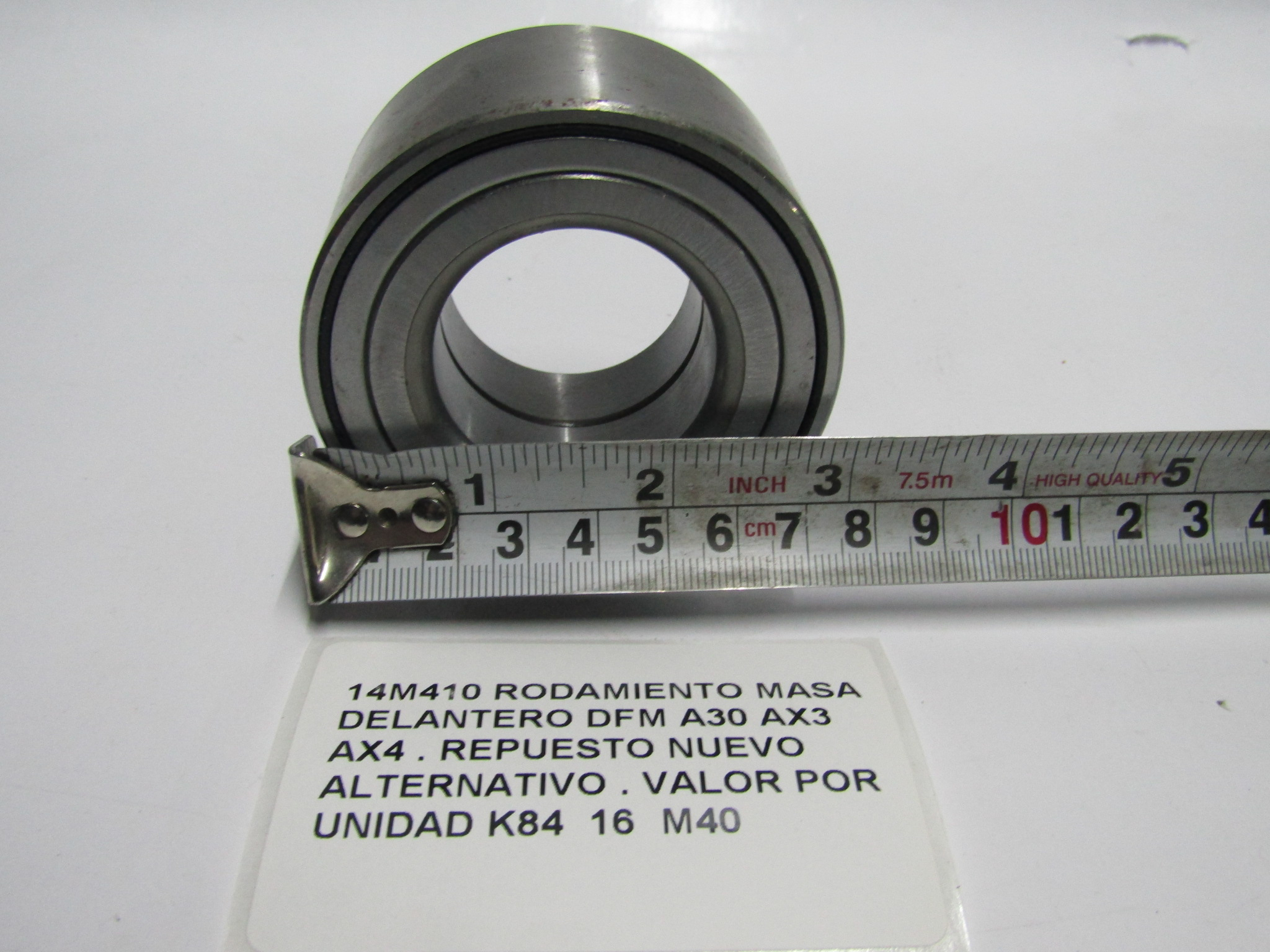 Rodamiento Masa Delantero Dfm A30 Ax3 Ax4 - foto 4