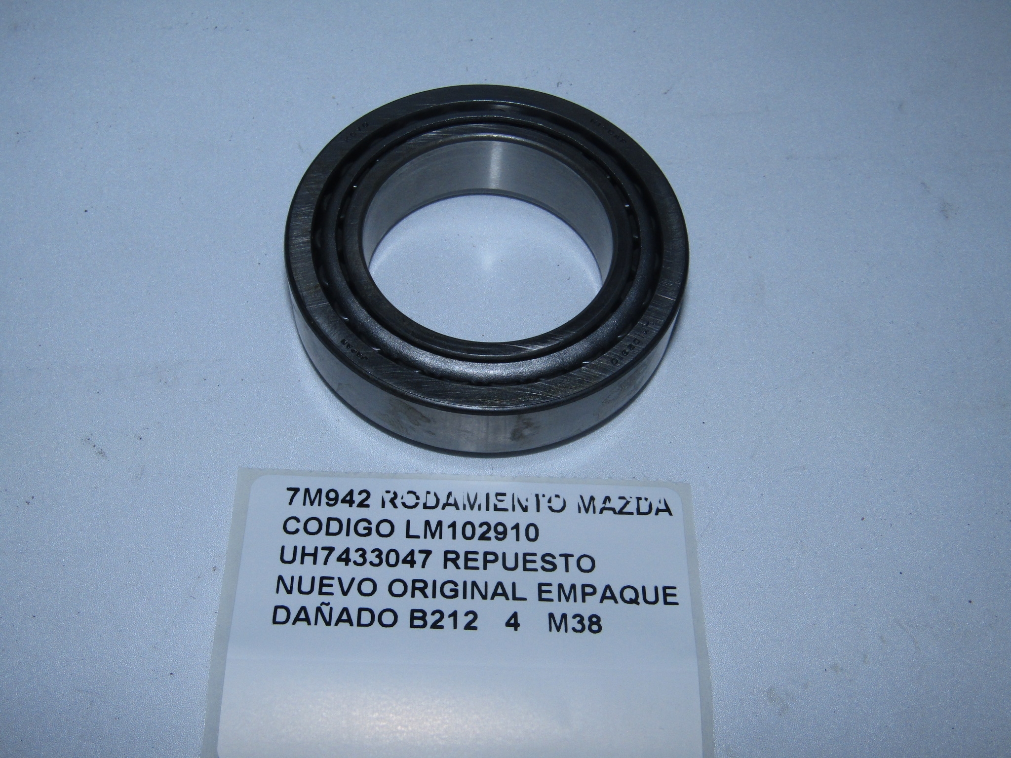 Rodamiento Rueda Delantera Lm102949/10 - foto 2