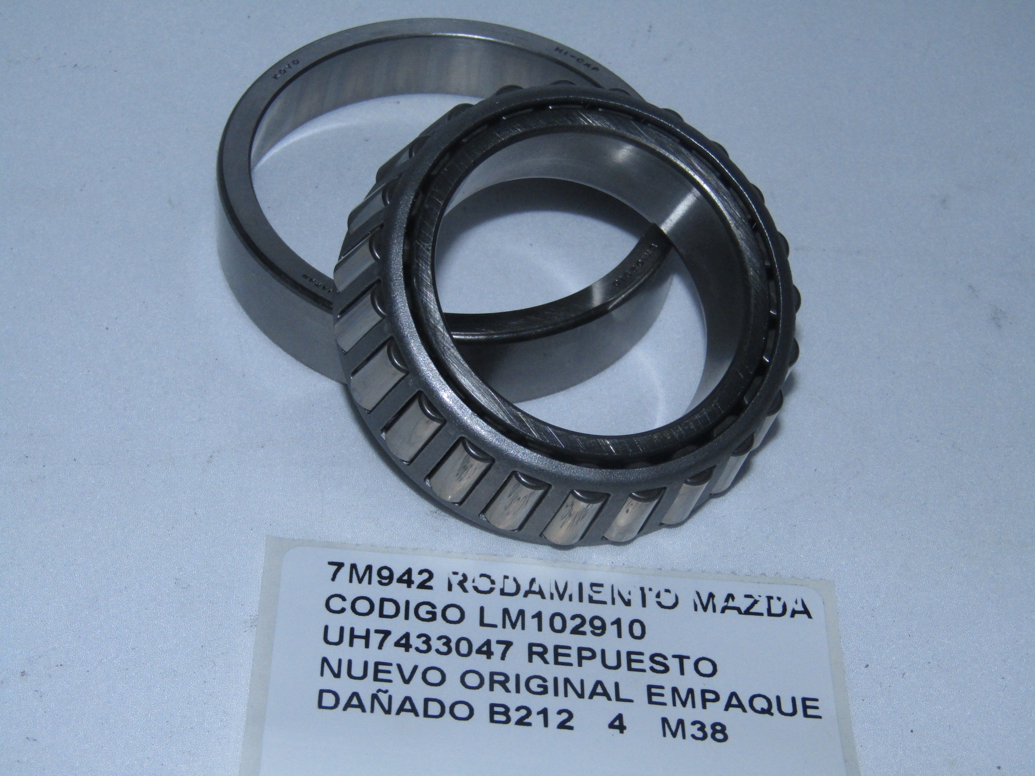 Rodamiento Rueda Delantera Lm102949/10 - foto 3