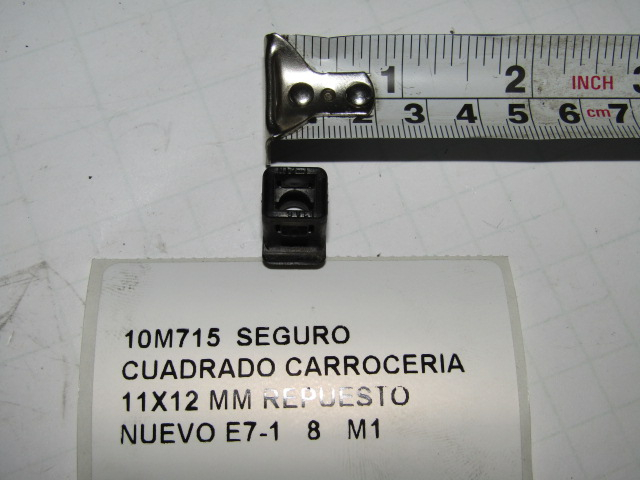 Seguro Cuadrado Carroceria 11x12 Mm - foto 2