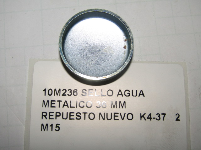 Sello Agua Metalico 36 Mm