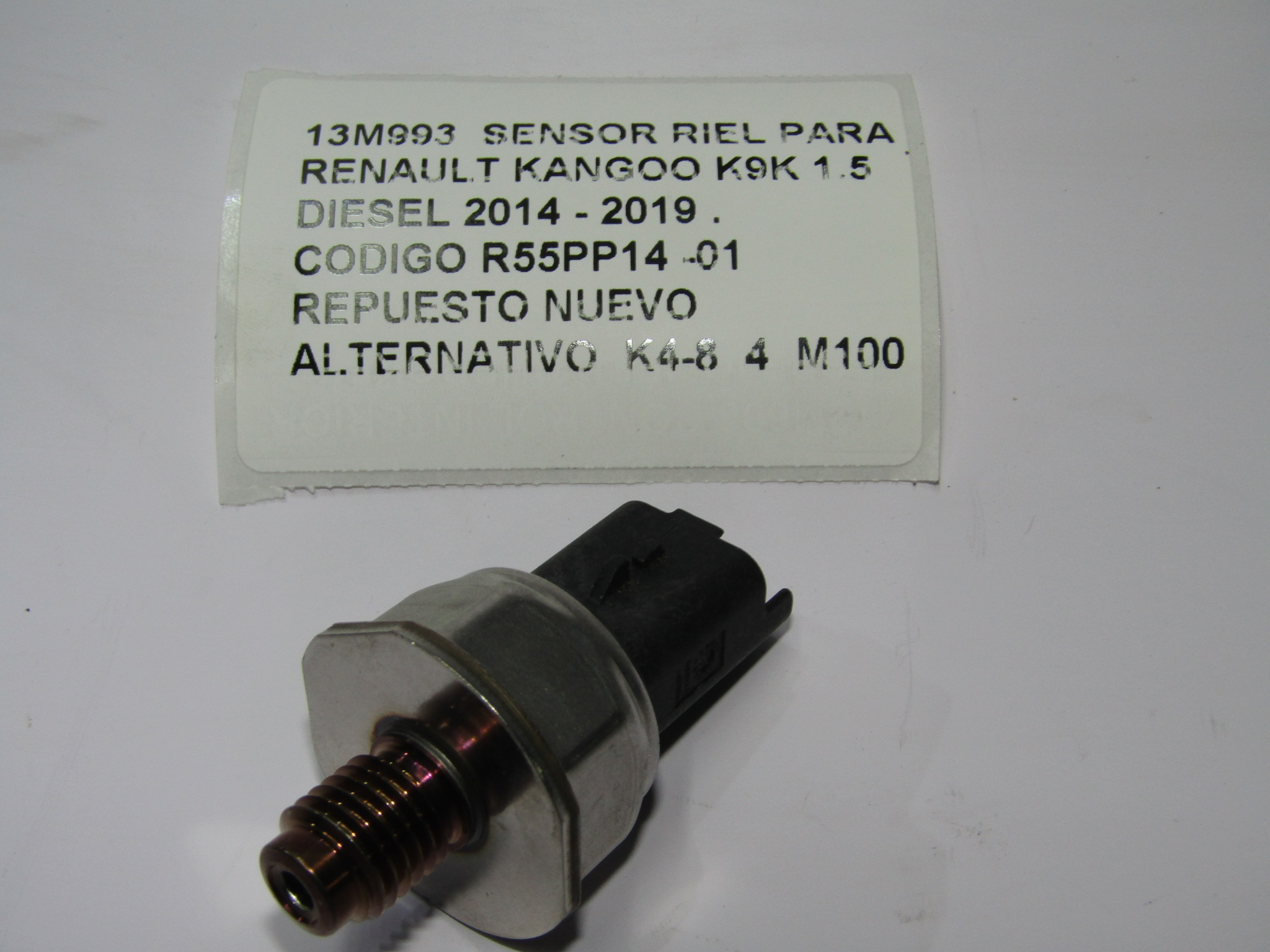Sensor Riel Para Renault Kangoo K9k 1.5 Diesel 2014 - 2019 - foto 3