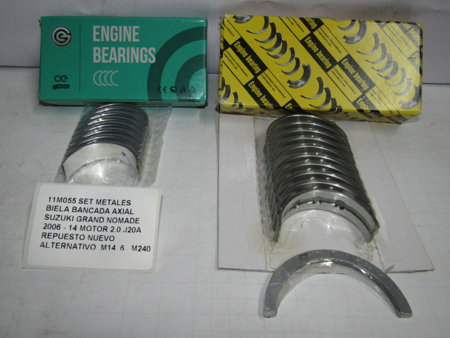 Set Metal Biela Bancada Axial Suzuki Grand Nomade 2.0 J20a