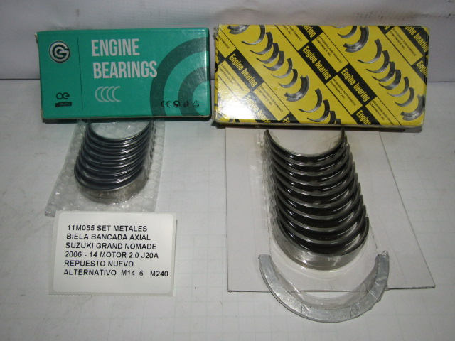 Set Metal Biela Bancada Axial Suzuki Grand Nomade 2.0 J20a - foto 2