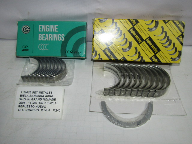 Set Metal Biela Bancada Axial Suzuki Grand Nomade 2.0 J20a - foto 3