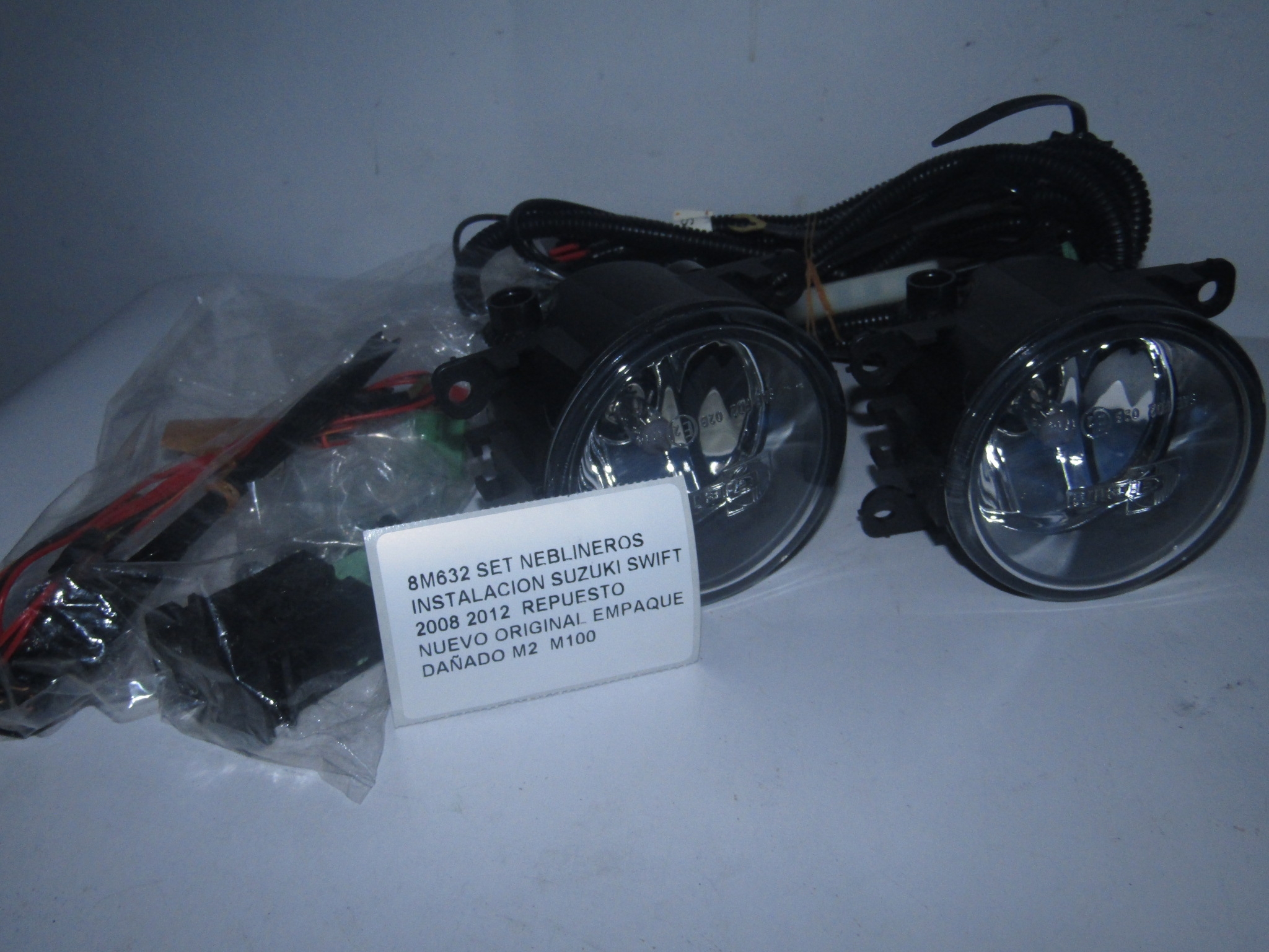 Set Neblineros Instalacion Suzuki Swift 2008 2012 - foto 2