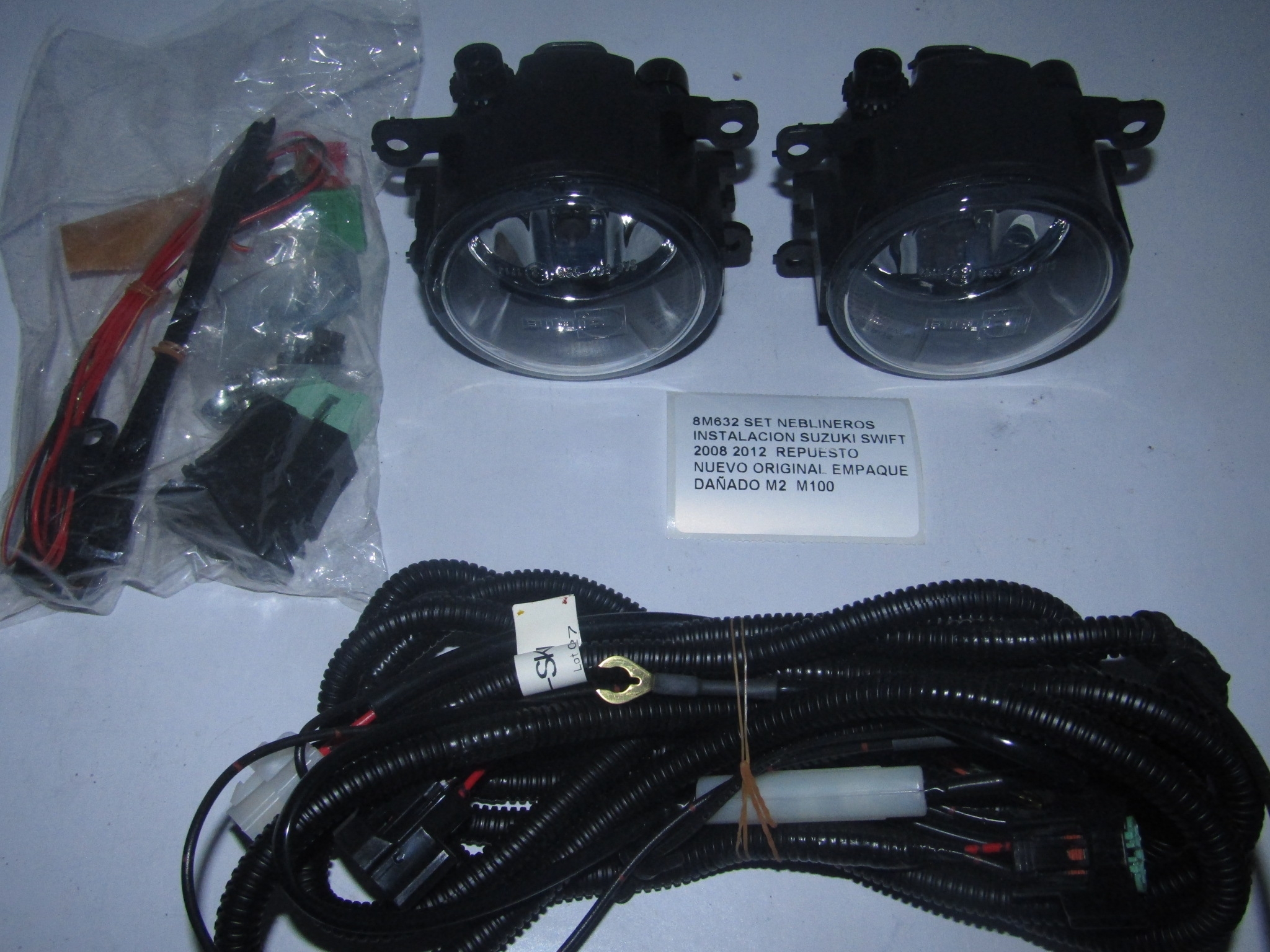 Set Neblineros Instalacion Suzuki Swift 2008 2012 - foto 4