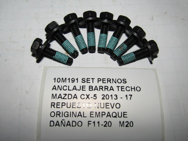 Set Pernos Anclaje Barra Techo Mazda Cx-5 2013 - 17