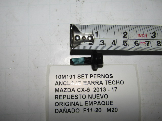 Set Pernos Anclaje Barra Techo Mazda Cx-5 2013 - 17 - foto 2