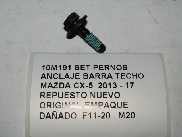 Set Pernos Anclaje Barra Techo Mazda Cx-5 2013 - 17 - foto 3