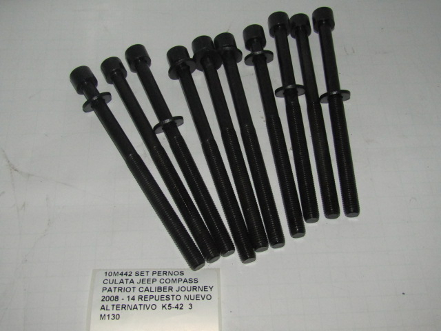 Set Pernos Culata Jeep Compass Patriot Caliber Journey 2008 - foto 2