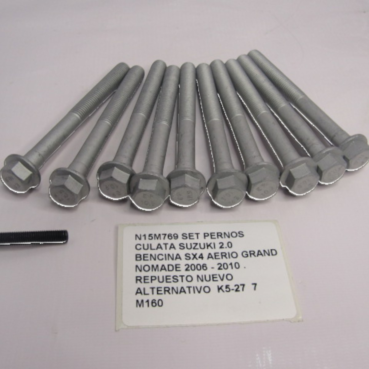 Set Pernos Culata Suzuki 2.0 Sx4 Aerio Grand Nomade J20a - foto 6