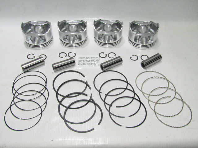 Set Pistones Suzuki Grand Nomade J20a 2.0 Bencin 98-04 84mm - foto 2