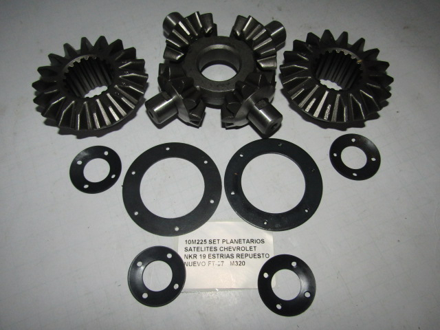 Set Planetarios Satelites Chevrolet Nkr 19 Estrias