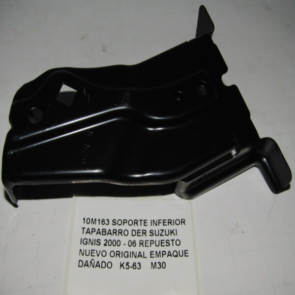 Soporte Inferior Tapabarro Der Suzuki Ignis 2000 - 06