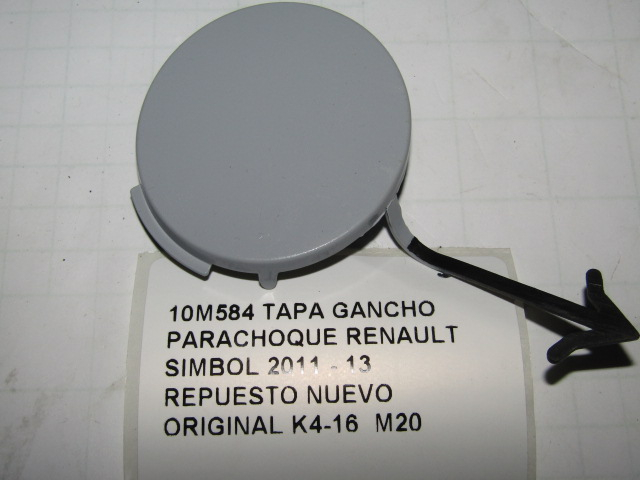 Tapa Gancho Parachoque Renault Simbol 2011 - 13
