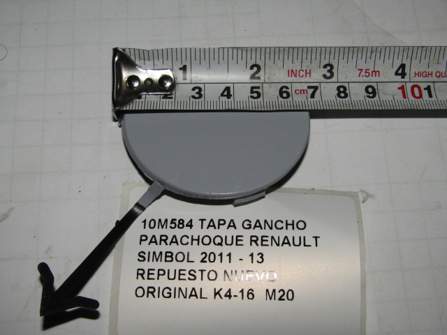 Tapa Gancho Parachoque Renault Simbol 2011 - 13 - foto 2