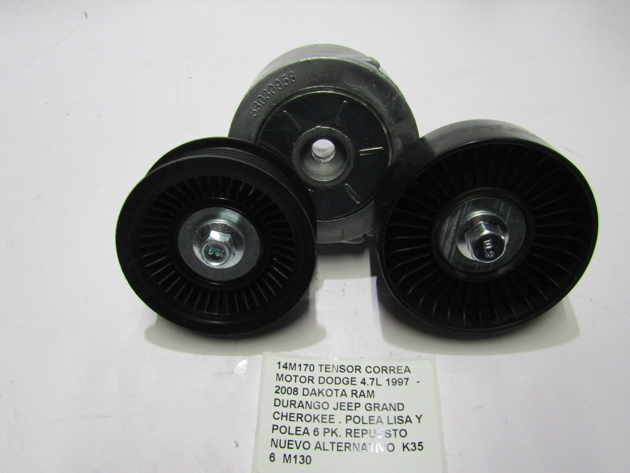 Tensor Correa Dodge 4.7l 1997-2008 Dakota Ram Durango Jeep - foto 4